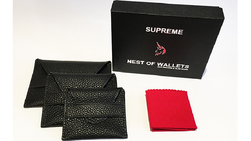 Supreme Nest of Wallets (AKA Nest of Wallets V2) by Nick Einhorn and Alan Wong - tre borsellini