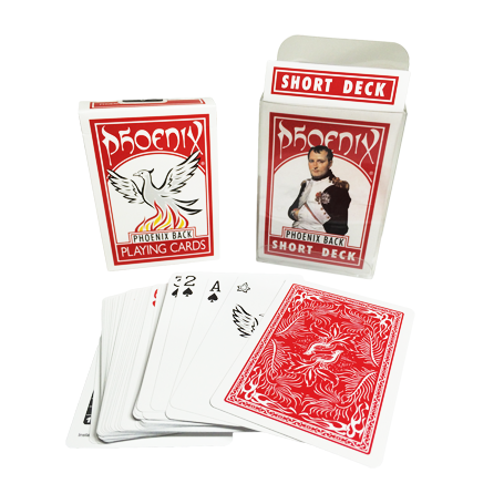 Phoenix Short Deck Red (Casino Quality) by Card-Shark - Trick