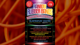 Joe Rindfleisch's SIZE 16 Rainbow Rubber Bands (Daniel Garcia - Orange Pack  ) by Joe Rindfleisch - Elastici