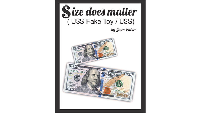 Size Does Matter USD (Gimmicks and Online Instructions) by Juan Pablo Magic