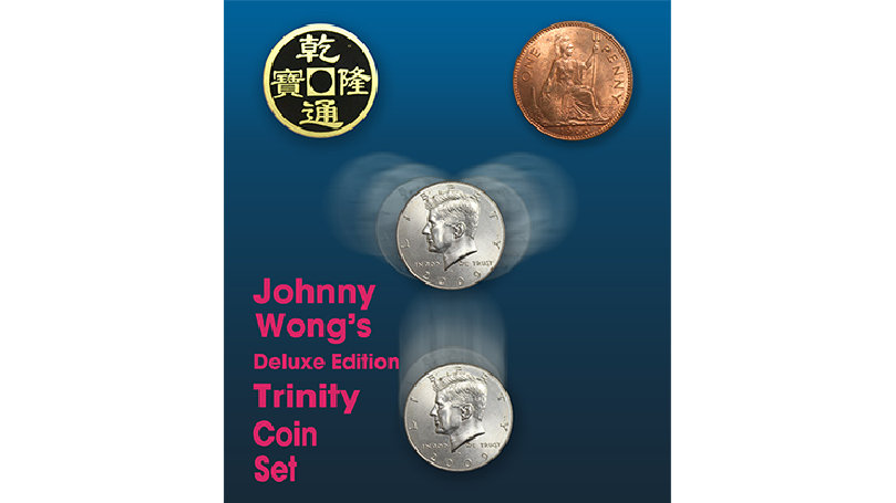 Deluxe Edition Trinity Coin Set (DVD) by Johnny Wong - Trick