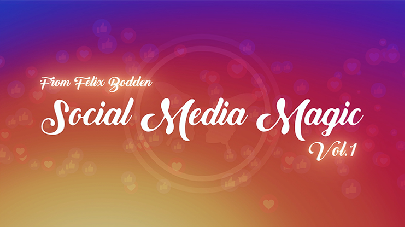 Social Media Magic Volume 1 (DVD and Gimmicks) by Felix Bodden - DVD