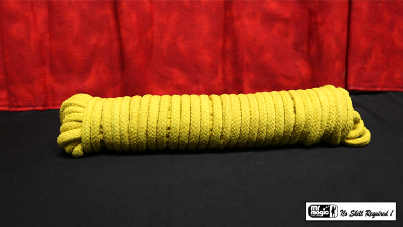 Cotton Rope (Yellow) 50 ft by Mr. Magic - Trick