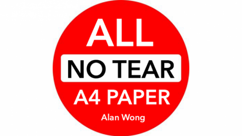 No Tear Pad GRANDE Fogli tutti Non Strappo by Alan Wong - Trick