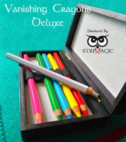 Vanishing Crayons Deluxe (wood) by Strixmagic - Magic Trick