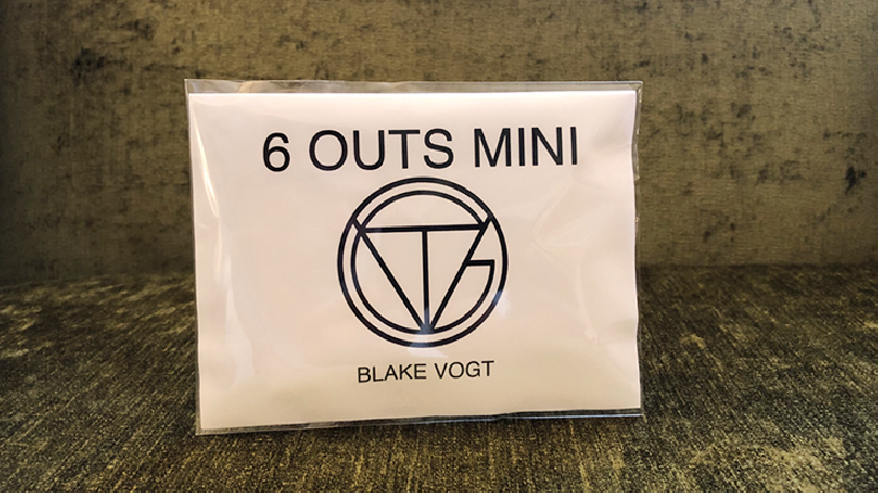 Six Outs Mini (Gimmicks and Online Instructions) by Blake Vogt - Trick
