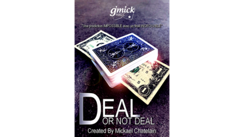 DEAL NOT DEAL Blue (Gimmick and Online Instructions) by Mickael Chatelain - Trick