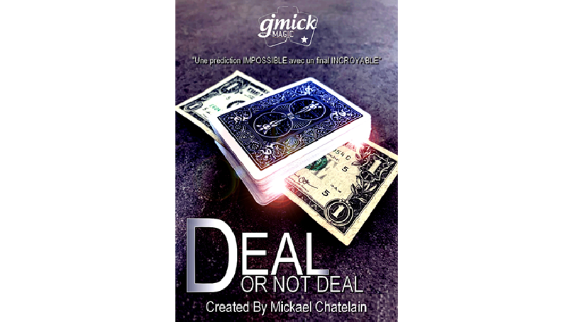 DEAL NOT DEAL Blue (Gimmick and Online Instructions) by Mickael Chatelain - Trick