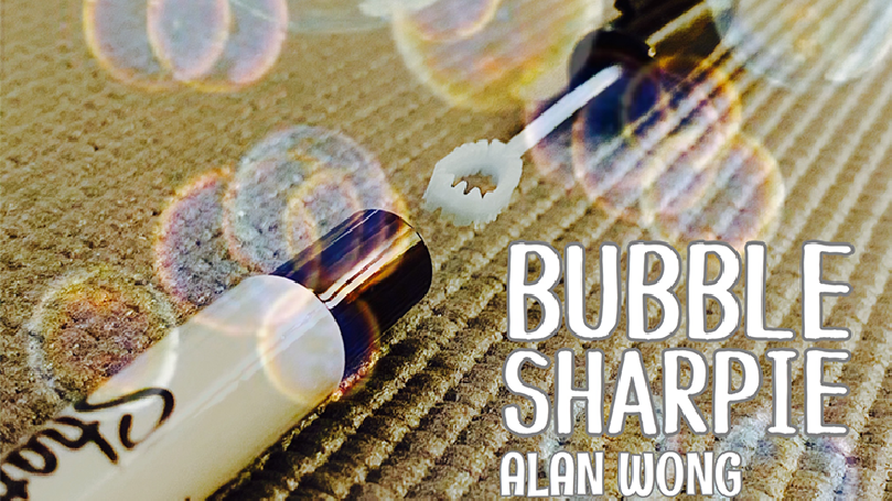 Bubble Sharpie Set by Alan Wong - Bolle di sapone dal pennarello