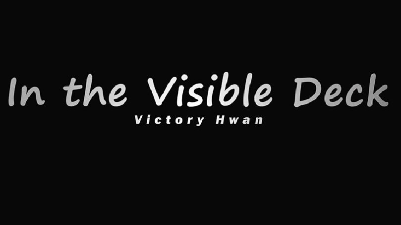 In the Visible Deck RED (Gimmicks and Online Instruction by Victory Hwan- Trick