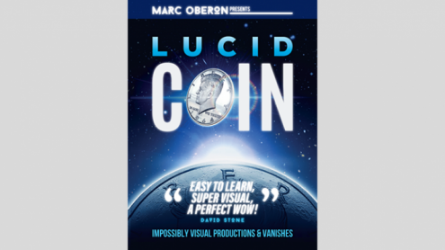 LUCID COIN (Gimmick and Online instructions)by Marc Oberon - Trick