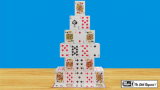 RISING CARD CASTLE by Mr. Magic - Castello di carte