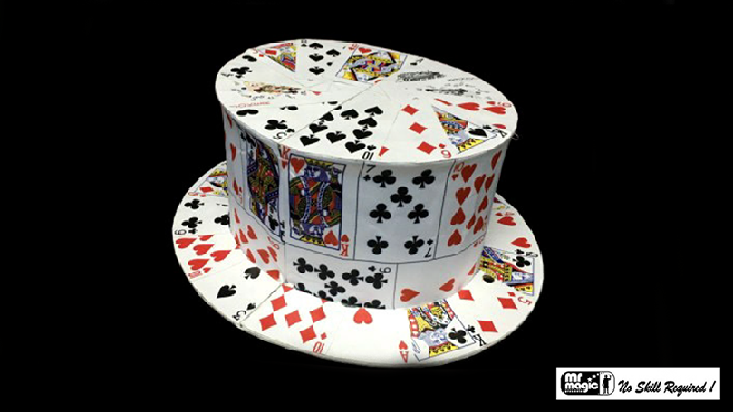Card Fan to Top Hat by Mr. Magic - Trick