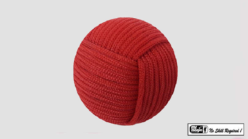 Rope Ball 2.25 inch (Red) by Mr. Magic - Trick