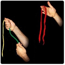 Color Changing Shoelaces by Premium Magic - Trick