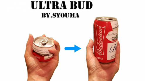 ULTRA BUD by SYOUMA - Lattina di birra che appare