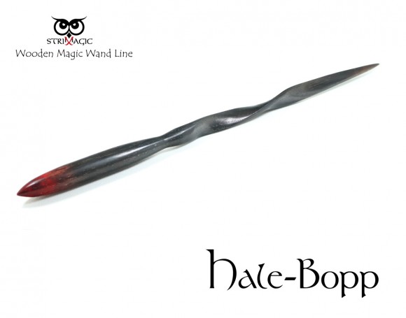 Hale-Bopp- Bacchetta Magica by Strixmagic - Legno