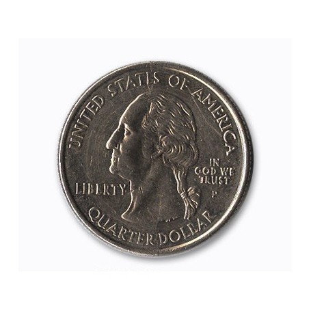 Moneta da un quarto di dollaro - normale