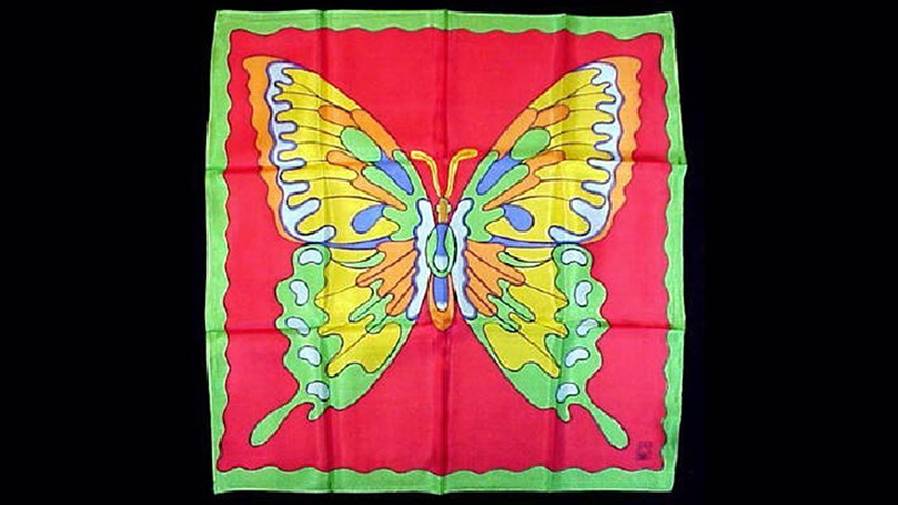 Rice Picture Silk 18" (Butterfly) by Silk King Studios - Trick