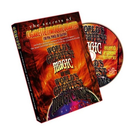 Cigarette Through Quarter (World's Greatest Magic) - DVD