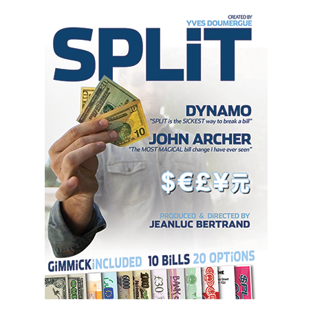 Split (Gimmicks and Online Instructions) by Yves Doumergue and JeanLuc Bertrand - Trick