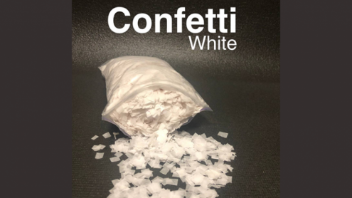 Confetti WHITE Light by Victor Voitko (Gimmick and Online Instructions) - Coriandoli
