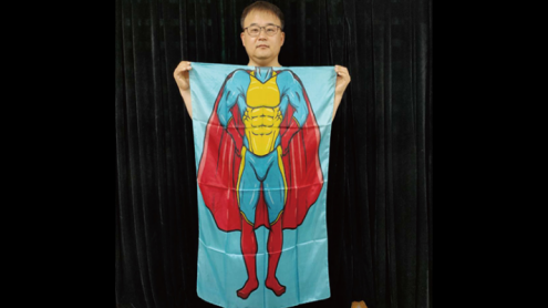 Character Silk (Super Boy) 90 X 110by JL Magic - Trick