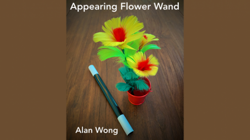 Appearing Flower Wand by Alan Wong - Trick