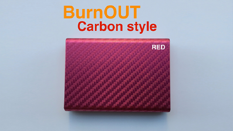 BURNOUT 2.0 CARBON RED by Victor Voitko (Gimmick and Online Instructions) - Trick