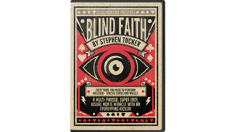 Bigblindmedia Presents Blind Faith (Gimmicks and Online Instructions) by Stephen Tucker - The Workers Monte - Trick