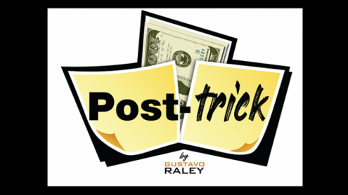 POST TRICK (Gimmicks and Online Instructions) by Gustavo Raley - Trick