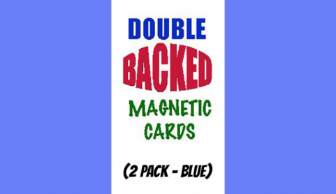 carte magnetiche (2 pack/Blue) by Chazpro Magic. - Trick