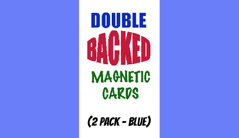 carte magnetiche (2 pack/Blue) by Chazpro Magic. - Trick