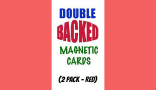 Carte Magnetiche (2 pack/Red) by Chazpro Magic