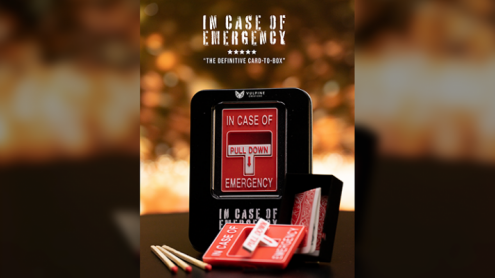 In Case of Emergency (Gimmicks and Online Instructions) by Adam Wilber and Vulpine - Trick