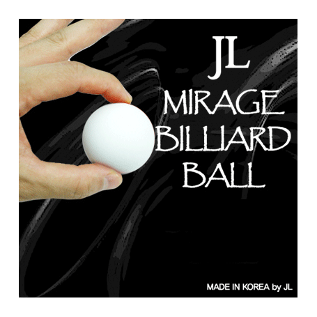 Two in Mirage Billiard Balls by JL (WHITE, single ball only) - Trick