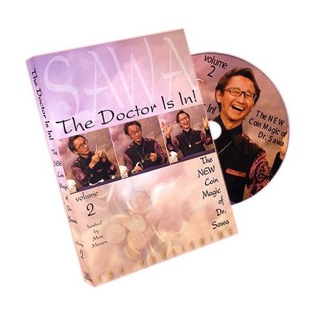 The Doctor Is In - The New Coin Magic of Dr. Sawa Vol 2 - DVD