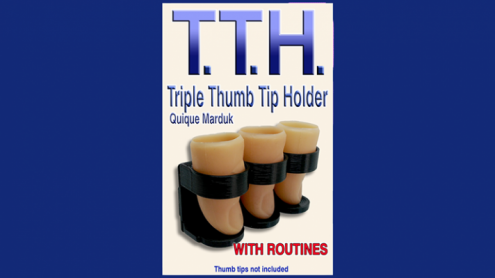 TRIPLE THUMB TIP HOLDER by Quique Marduk - Servente x Pollice