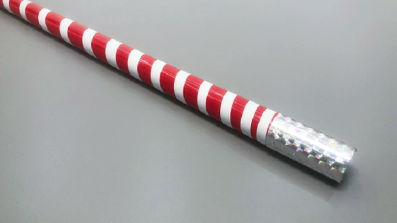 The Ultra Cane (Bastone ad apparizione) Red/ White Stripe by Bond Lee - Trick