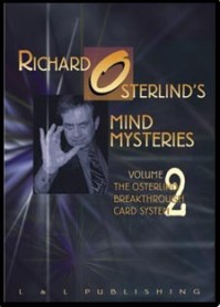 Mind Mysteries Vol 2 (Breakthru Card System) by Richard Osterlind - DVD