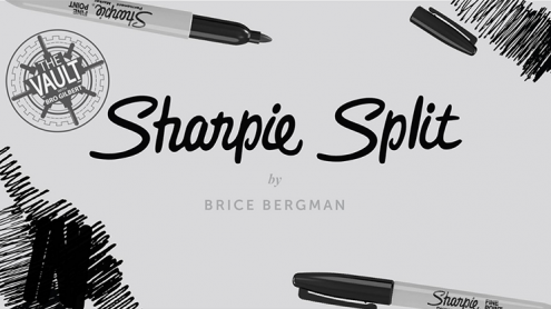 Sharpie Split by Brice Bergman