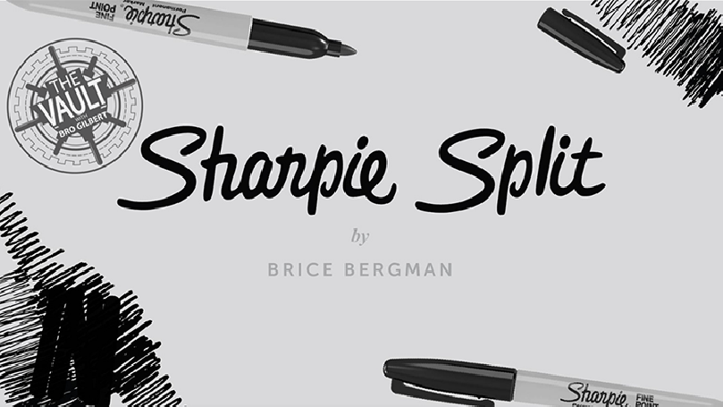 Sharpie Split by Brice Bergman