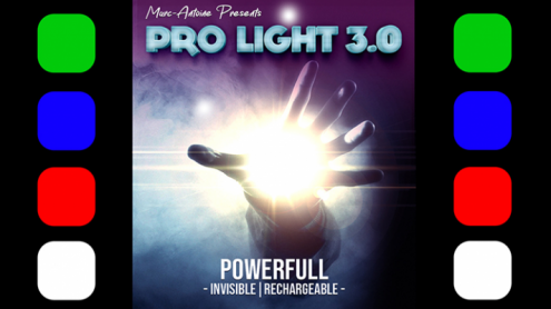 Pro Light 3.0 White Pair (Gimmicks and Online Instructions) by Marc Antoine - Trick