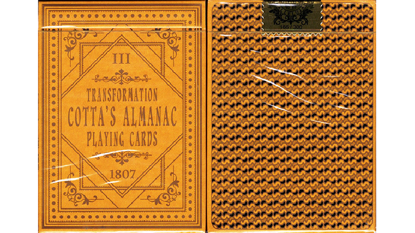 Gilded Cotta's Almanac 3 (Numbered Seal) Transformation Playing Cards