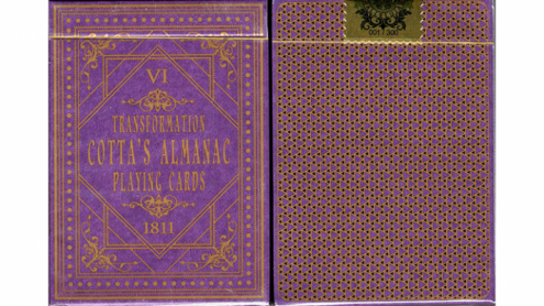 Gilded Cotta's Almanac 6 (Numbered Seal) Transformation Playing Cards