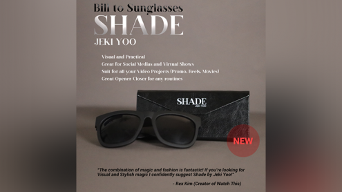SHADE (Gimmicks and Online Instruction) by Jeki Yoo - banconota in occhiali