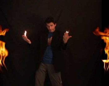 Fire in hands Double Hand Gimmicks