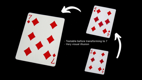 Tumi Magic presents Glitch Card (Red) by Tumi Magic - Trick