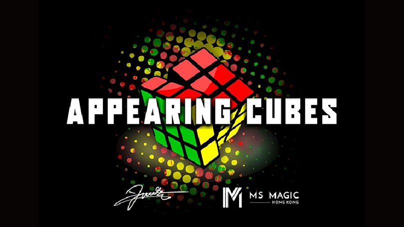 Appearing cubes by Pen & MS Magic - Trick