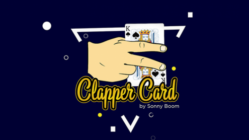 CLAPPER CARD (Gimmicks and Online Instructions) by Sonny Boom - Trick